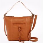 Lucky Brand Carmen Leather Bag in Tobacco NWT Photo 0