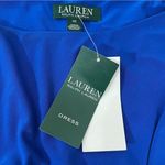 NWT Lauren Ralph Lauren Sleeveless Sheath Dress Size 10 Royal Cobalt Blue Photo 4