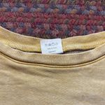 Love Vintage  YELLOW CUT OFF SWEATSHIRT Photo 1