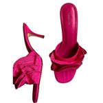 Larroudé Colette Ruffle Slide Sandal Magenta Pink Women’s Size 11 Photo 1