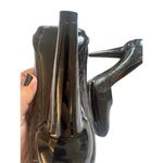 Bottega Veneta New Womens Croc Embossed Leather Heels Size 4 Photo 3