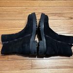 Thursday Boot Co. Black Leather Boots Tomboy Masc Edgy Biker Moto Suede Leather Zip Rave Photo 3