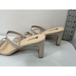 Womans NWOT Idifu Strappy Slipon Slide Sandals 8 Pink Block Heel Open Toe Photo 3