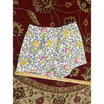 Ralph Lauren Polo  Womens Floral Blue Tulip Blue Pony Short Size Medium Photo 6