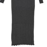 Vintage Morningside Ribbed Long Sleeve Sweater Dress Size 1X Gray Photo 4