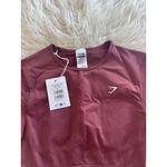 Gymshark  Everyday Seamless Crop Top Burgundy Brown
Size Large Photo 3