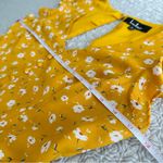 Lulus NEW! Lulu’s Fresh Picked Mustard Yellow Floral Backless Maxi Dress Size M NWT Photo 9