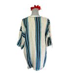 Vintage Embroidered Kaftan Muumuu Boho Hippie Poncho Dress | Cover up Free Sz Blue Size undefined Photo 1