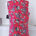 Rafaella Sportswear Floral Top Cotton Tank Knit Size XL NWT $43.00 Photo 5
