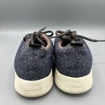 Allbirds Blue Merino Wool Lace Up Sneakers Womens 8 Photo 2