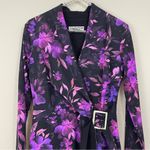 Chiara Boni La Petite Robe Floral-Print Ruffle Bodycon Midi Dress Size 44/8 Photo 6