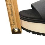 Timberland  Koralyn 2 Band Wedge Sandal‎ Womens 9 Black Leather Lug Soles Photo 9