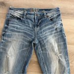 Buckle Black Women's Jeans Fit No. 256 Boyfriend Crop Factory Distressed Sz 26 Photo 8