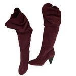 NWOT INC suede over the knee slouch boots Pink Size 6.5 Photo 1