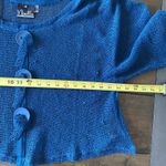 Noelle Womens OS Open‎ Knit Mermaidcore Fishnet Coastal Laggenlook Lagom Blue Size undefined Photo 7