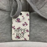 Hippie Rose  ladies pull over hoodie L Photo 4