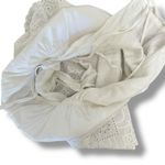 MINKPINK  White Eyelet Embroidered Romper‎ XS Boho Romantic Lace Scallop Hem Photo 8