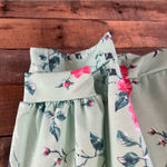 1.4.3. Story by Line Up  Mint Floral Top‎ Size Medium Photo 4