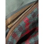 London Fog ‎ Teal Blue Green Vintage Plaid Wool Liner Trench Coat Size 10P Photo 10