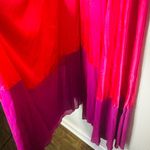 Amur Amelia Dress Rosie Grape V-Neck Open Back Asymmetrical Hem Dress Size 14 Photo 12