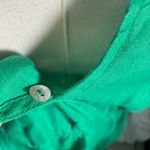 FatFace  Green Vivvie Linen Midi Dress Womens 14R Pockets‎ Bright Clean Girl Photo 7