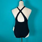 Mara Hoffman NWT Audrey One Piece Deep Cut Swimsuit Swim Surf Paddle Size L Photo 4