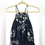 Joie  Deme‎ B Halter Hi/Low Dress in Midnight Blue Women's sz S Photo 3