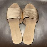 Chocolat Blu  Viveca Rose Gold Leather Sandal Photo 1