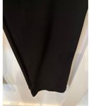 EXPRESS Black V-Neck Straight Leg 3/4 Length Sleeve Belted Jumpsuit, S Photo 6