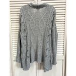 Apt. 9  Open Cardigan Long Sleeve‎ Open Knit Size Sm Gray Shawl Neckline Soft Photo 3