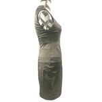 ASOS  Taupe Satin Square Neck Dress - Size 6 Photo 4