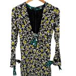 Proenza Schouler Multicolor FLORAL KNOT Crepe Dress Size 2 Photo 4