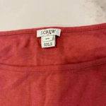 J.Crew Ruffle Peplum Cami Tank Top Pink 100% Cotton Minimalist Women’s Size XXL Photo 2