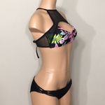 Xhilaration New Floral and netting bikini set. NWOT Photo 1