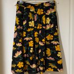 LuLaRoe Pleated Floral Madison Skirt Photo 0