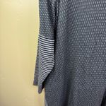 Iridium Tunic Top Cinched Pocket Size Small Pima Cotton Peru Lagenlook Black Photo 1