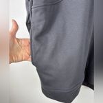 Allfenix Women's XL Sweater Dark Gray Charcoal Pullover Quarter Zip Sweatshirt Photo 4