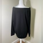 Womens long sleeve black Halloween sweatshirt. Size Large Photo 1