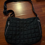 Valentino Orlandi Black Quilted Puffer Tote Photo 0
