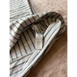 Athleta  Women's Long Sleeve striped pop‎ space dye black and white Sz 2XS Photo 3