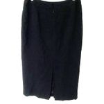 Doncaster VTG High Waist Wool Pencil Skirt Front Slit Tailored Careerwear Sz 8 Photo 1