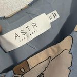 ASTR  The Label One Sleeve Tulip Skirt Floral Mini Dress Size XS Photo 4
