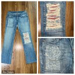 Funky Carmar Patchwork Jeans! Size 25 Photo 1