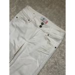 CAbi Jean Sz 4 White Cinch Skinny Denim Photo 1