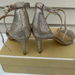 Michael Kors Sand Glitter Ava Strappy Sandal Photo 5