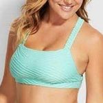 Seafolly NWT Freshwater Crop Top in Fresh Mint Photo 1