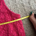 NWT Skye's The Limit Womens Large L Pink Lace Floral Dressy Tank Top Valentine Photo 10