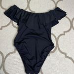 Trina Turk  WOMEN'S MONACO OFF THE SHOULDER RUFFLE ONE PIECE SWIMSUIT Photo 3