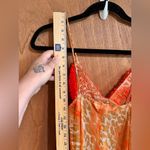 Victoria's Secret Near Vintage Orange Animal Print Nightgown size M Photo 6