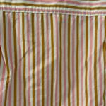 J.Crew Striped Shirt White Pink Brown Size 4 Photo 9